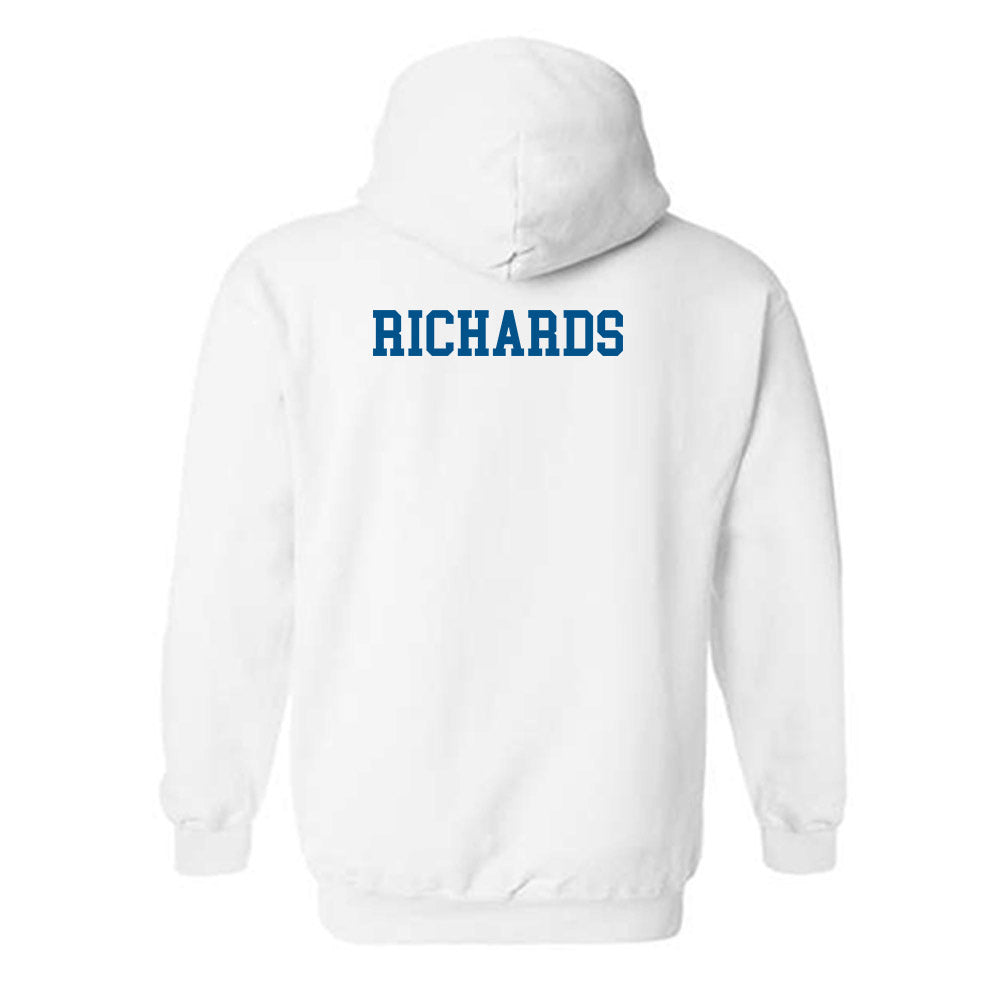 Delaware - NCAA Women's Swimming & Diving : Erin Richards - Classic Shersey Hooded Sweatshirt-1