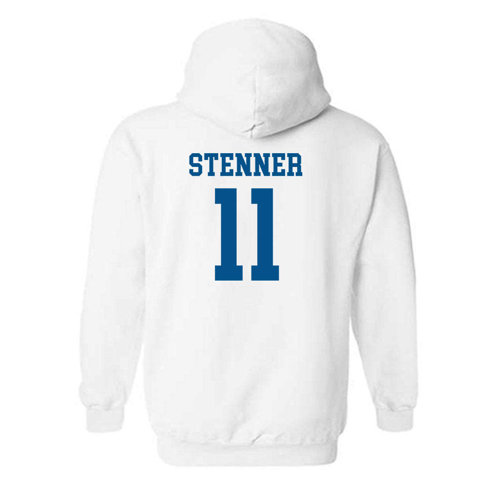 Delaware - NCAA Men's Soccer : Marius Stenner - Classic Shersey Hooded Sweatshirt-1