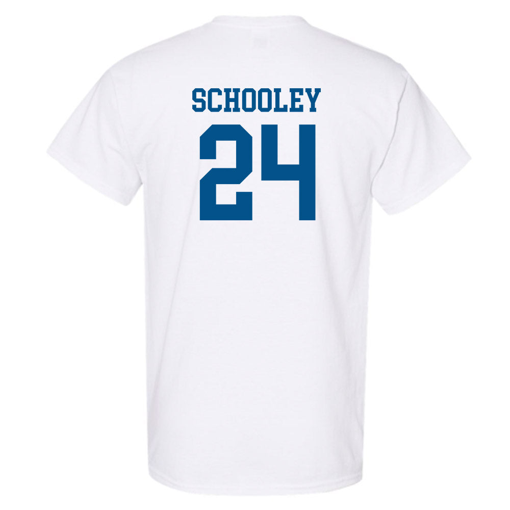 Delaware - NCAA Ice Hockey : Taylor Schooley - Classic Shersey T-Shirt-1