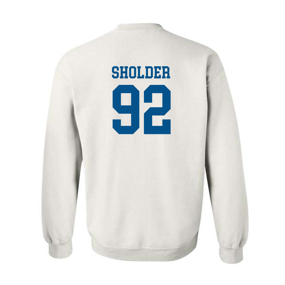 Delaware - NCAA Football : Skyler Sholder - Classic Shersey Crewneck Sweatshirt