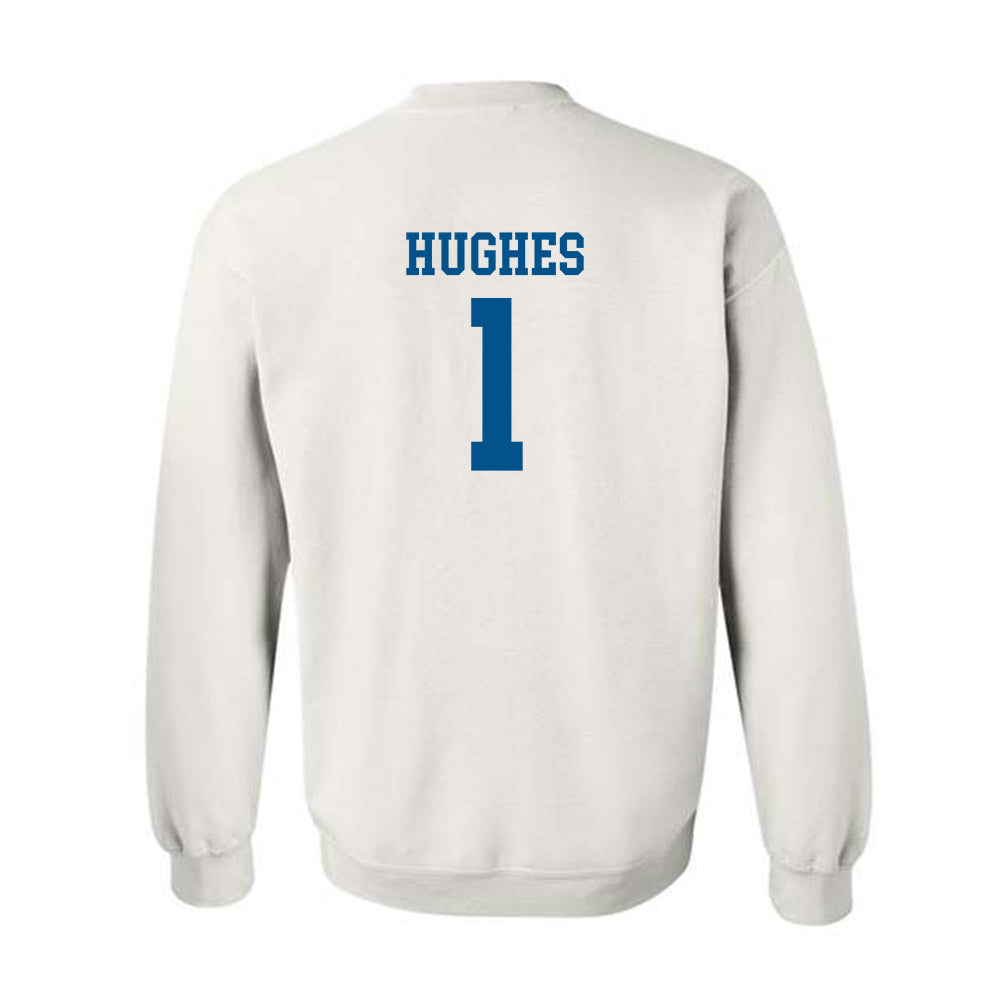 Delaware - NCAA Women's Volleyball : Raina Hughes - Classic Shersey Crewneck Sweatshirt-1