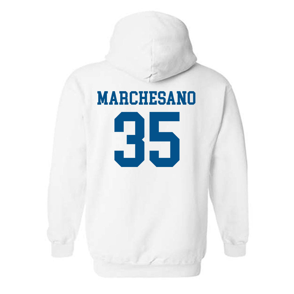Delaware - NCAA Baseball : Jake Marchesano - Classic Shersey Hooded Sweatshirt-1