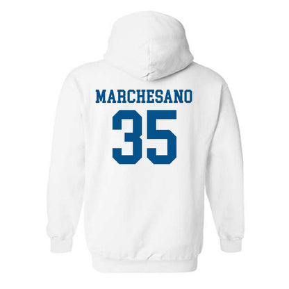Delaware - NCAA Baseball : Jake Marchesano - Classic Shersey Hooded Sweatshirt-1