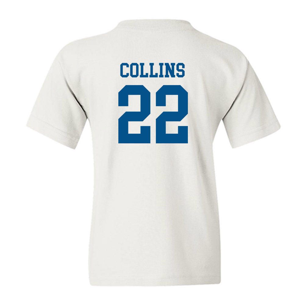 Delaware - NCAA Women's Soccer : Cali Collins - Classic Shersey Youth T-Shirt-1