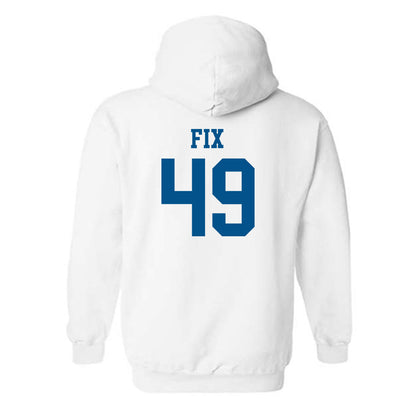 Delaware - NCAA Men's Lacrosse : Franky Fix - Classic Shersey Hooded Sweatshirt-1