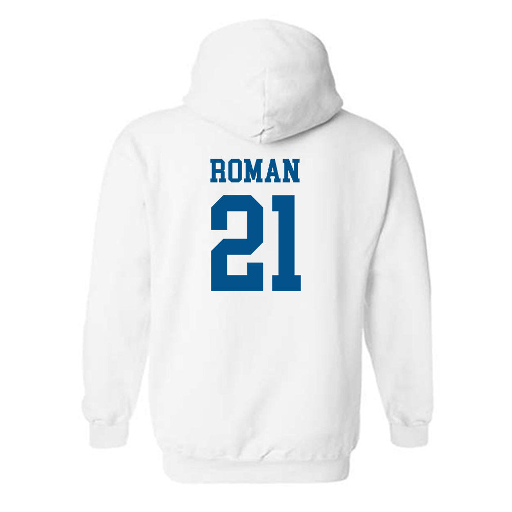 Delaware - NCAA Ice Hockey : Billi Roman - Classic Shersey Hooded Sweatshirt-1