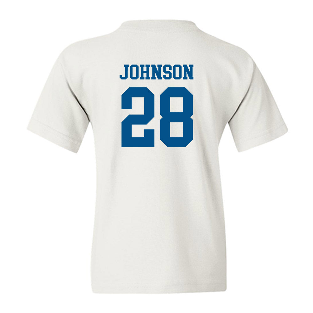 Delaware - NCAA Men's Soccer : Mikey Johnson - Classic Shersey Youth T-Shirt-1