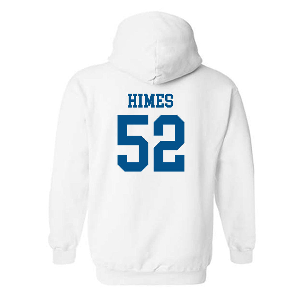 Delaware - NCAA Men's Lacrosse : Aidan Himes - Classic Shersey Hooded Sweatshirt-1