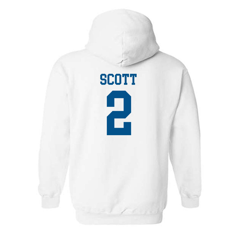 Delaware - NCAA Women's Basketball : Kendall Scott - Classic Shersey Hooded Sweatshirt-1