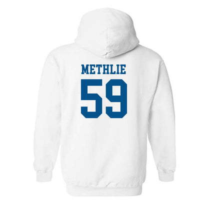 Delaware - NCAA Football : Patrick Methlie - Classic Shersey Hooded Sweatshirt-1