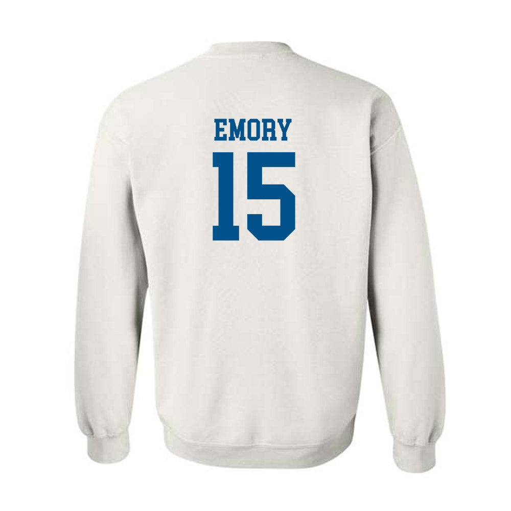 Delaware - NCAA Men's Basketball : Houston Emory - Classic Shersey Crewneck Sweatshirt-1