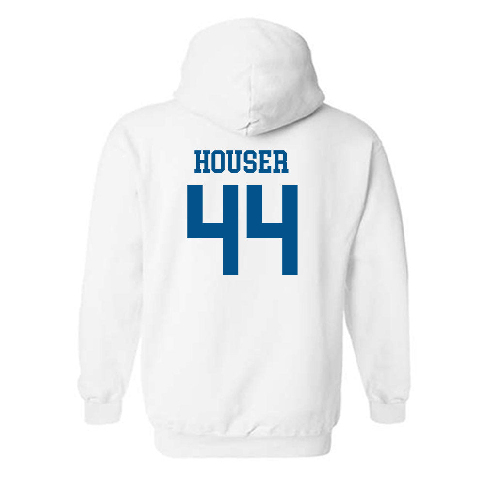 Delaware - NCAA Men's Basketball : Tyler Houser - Classic Shersey Hooded Sweatshirt