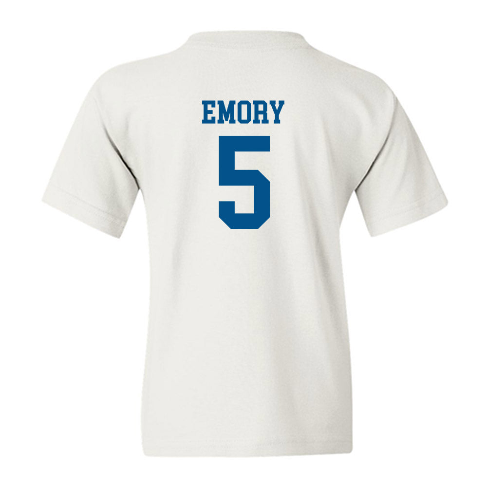 Delaware - NCAA Men's Basketball : Macon Emory - Classic Shersey Youth T-Shirt-1