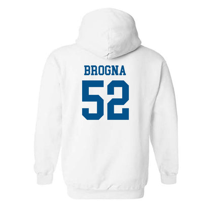 Delaware - NCAA Football : Dom Brogna - Classic Shersey Hooded Sweatshirt