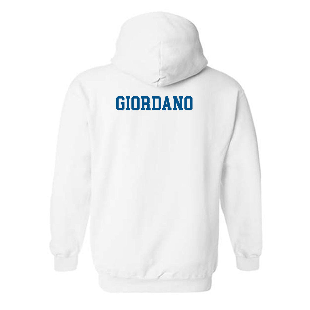 Delaware - NCAA Women's Track & Field : Maya Giordano - Classic Shersey Hooded Sweatshirt-1