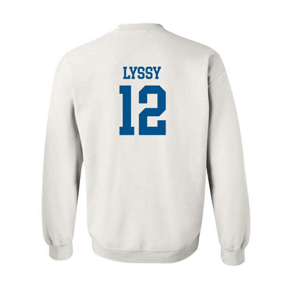 Delaware - NCAA Women's Volleyball : Aubrey Lyssy - Classic Shersey Crewneck Sweatshirt-1