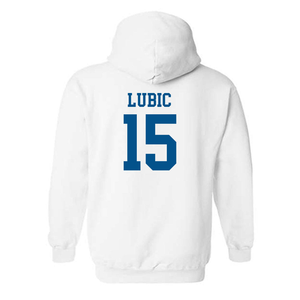 Delaware - NCAA Women's Soccer : Lilli Lubic - Classic Shersey Hooded Sweatshirt-1