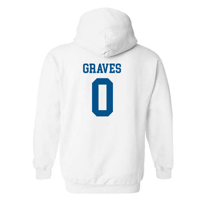 Delaware - NCAA Football : Bryson Graves - Classic Shersey Hooded Sweatshirt-1
