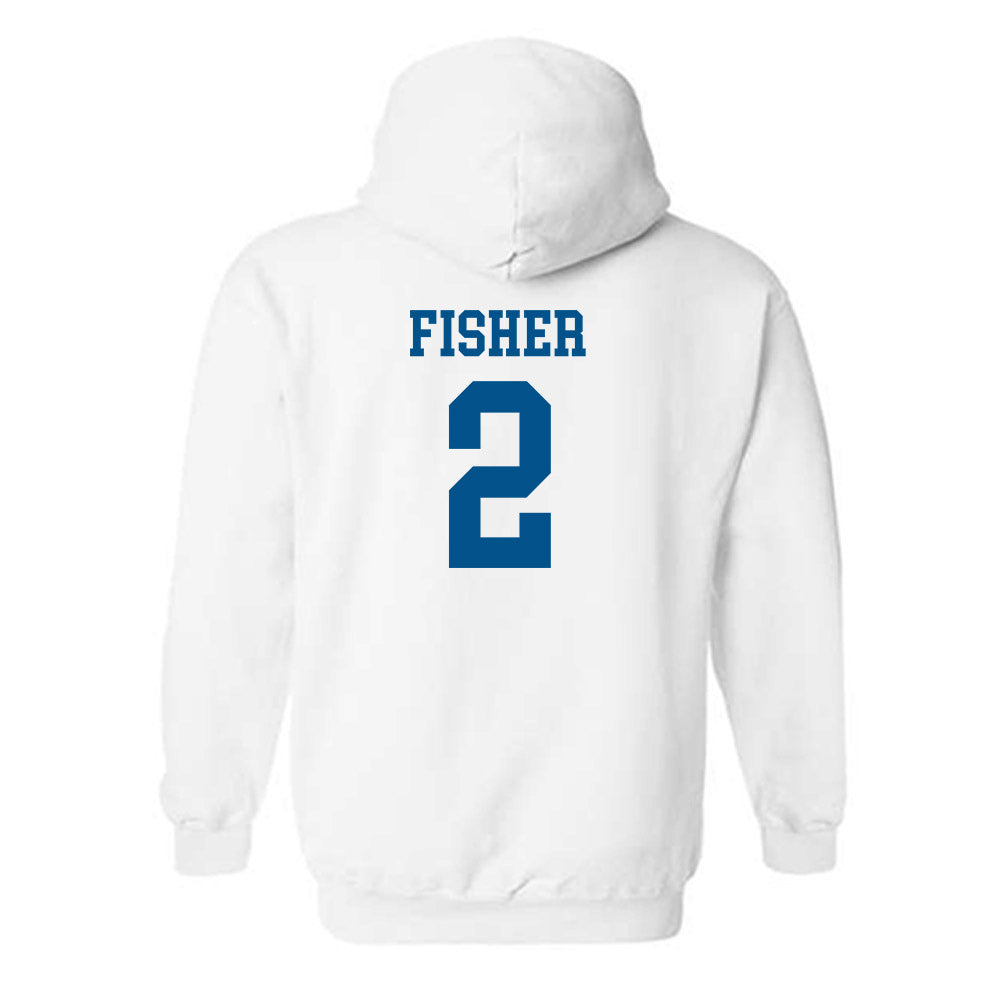 Delaware - NCAA Women's Soccer : Maura Fisher - Classic Shersey Hooded Sweatshirt-1