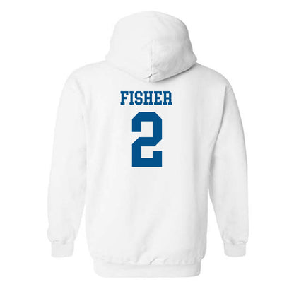 Delaware - NCAA Women's Soccer : Maura Fisher - Classic Shersey Hooded Sweatshirt-1