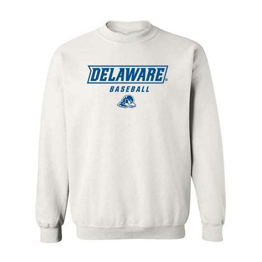 Delaware - NCAA Baseball : Carter Welch - Crewneck Sweatshirt Classic Shersey