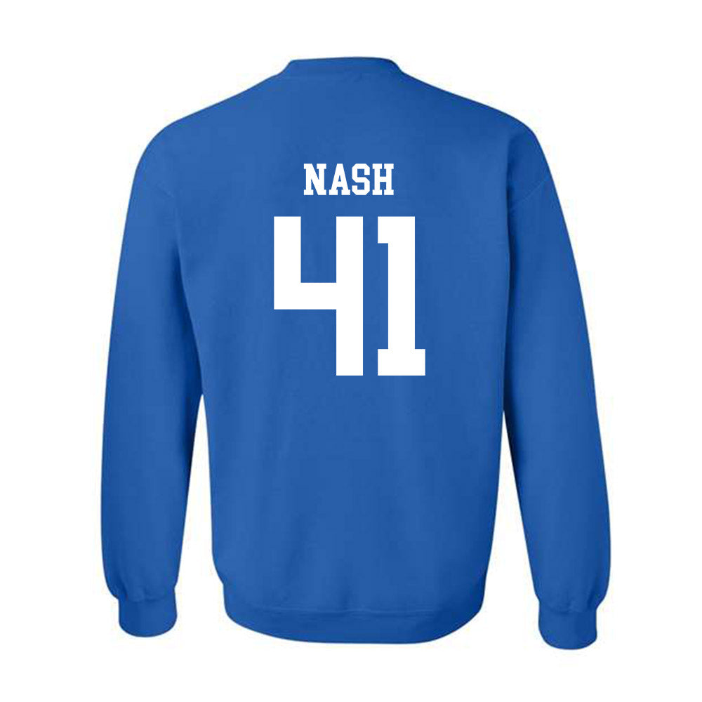 Memphis - NCAA Football : Tylon Nash - Classic Fashion Shersey Crewneck Sweatshirt-1