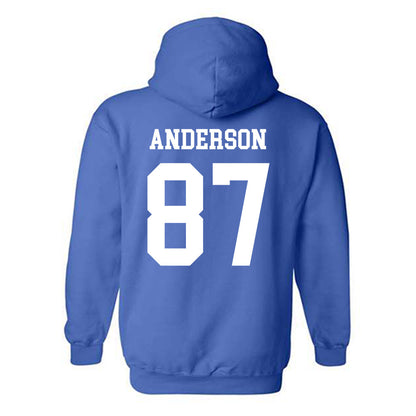 Memphis - NCAA Football : Bryce Anderson - Classic Fashion Shersey Hooded Sweatshirt-1