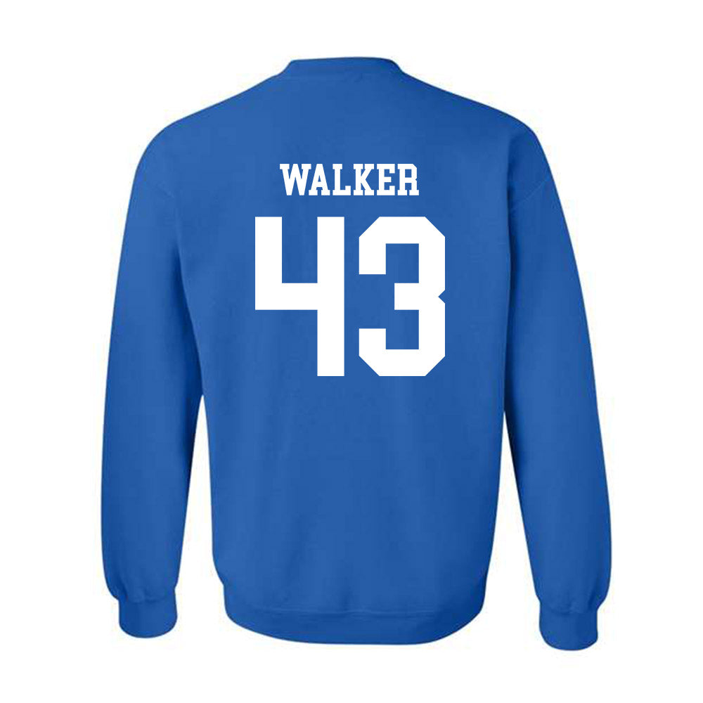 Memphis - NCAA Football : Wolf Walker - Classic Fashion Shersey Crewneck Sweatshirt-1