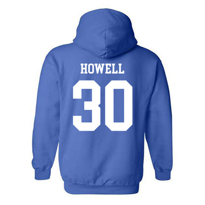 Memphis - NCAA Baseball : Will Howell - Classic Fashion Shersey Hooded Sweatshirt-1