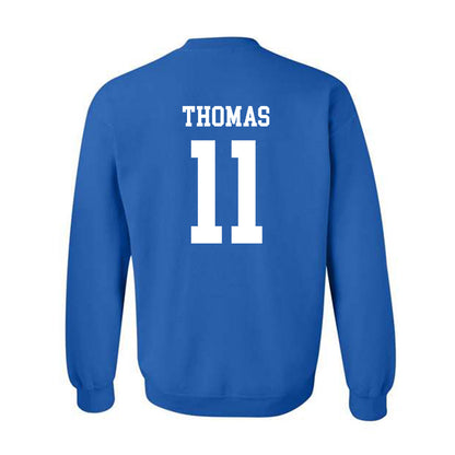 Memphis - NCAA Women's Soccer : Sakura Thomas - Classic Fashion Shersey Crewneck Sweatshirt-1