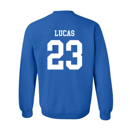 Memphis - NCAA Baseball : Isaac Lucas - Classic Fashion Shersey Crewneck Sweatshirt-1