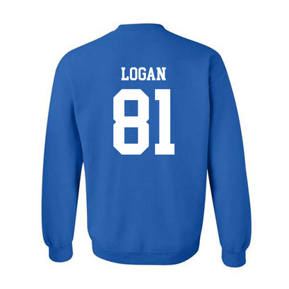Memphis - NCAA Football : Luke Logan - Classic Fashion Shersey Crewneck Sweatshirt