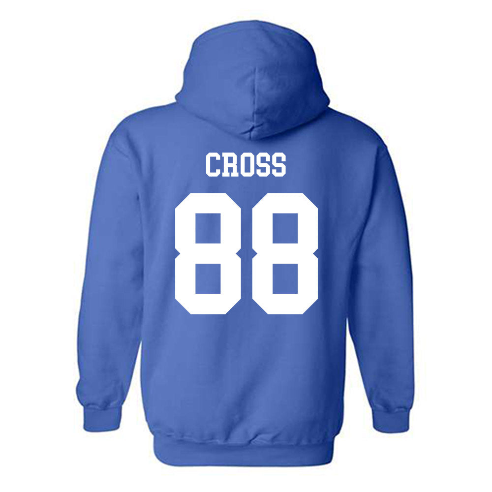 Memphis - NCAA Football : Jerry Cross - Classic Fashion Shersey Hooded Sweatshirt-1