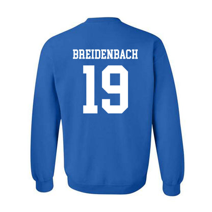  - NCAA Men's Soccer : Dominic Breidenbach - Classic Fashion Shersey Crewneck Sweatshirt-1