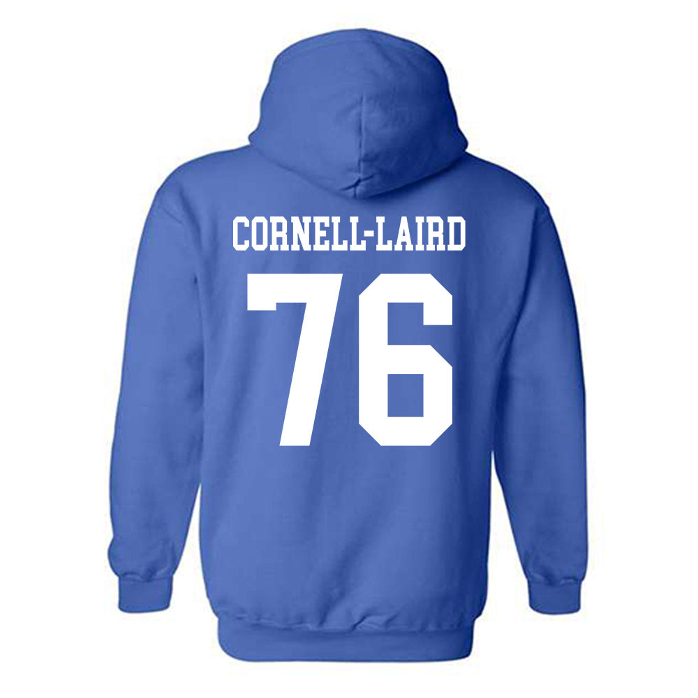 Memphis - NCAA Football : Andrew Cornell-Laird - Classic Fashion Shersey Hooded Sweatshirt-1