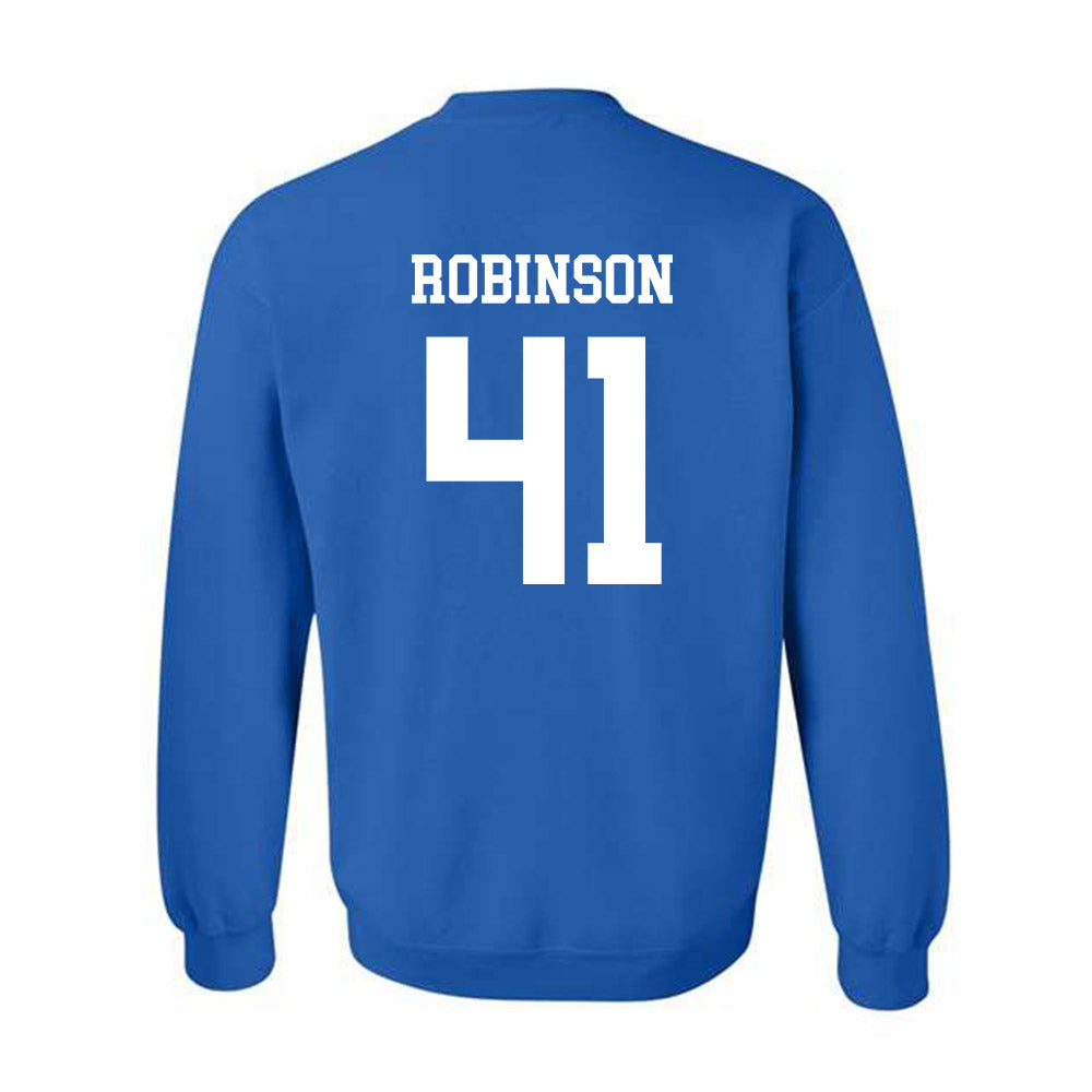 Memphis - NCAA Baseball : Caden Robinson - Classic Fashion Shersey Crewneck Sweatshirt-1