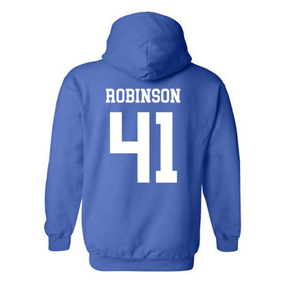 Memphis - NCAA Baseball : Caden Robinson - Classic Fashion Shersey Hooded Sweatshirt-1