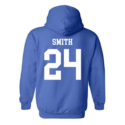 Memphis - NCAA Women's Basketball : Tamya Smith - Classic Fashion Shersey Hooded Sweatshirt-1