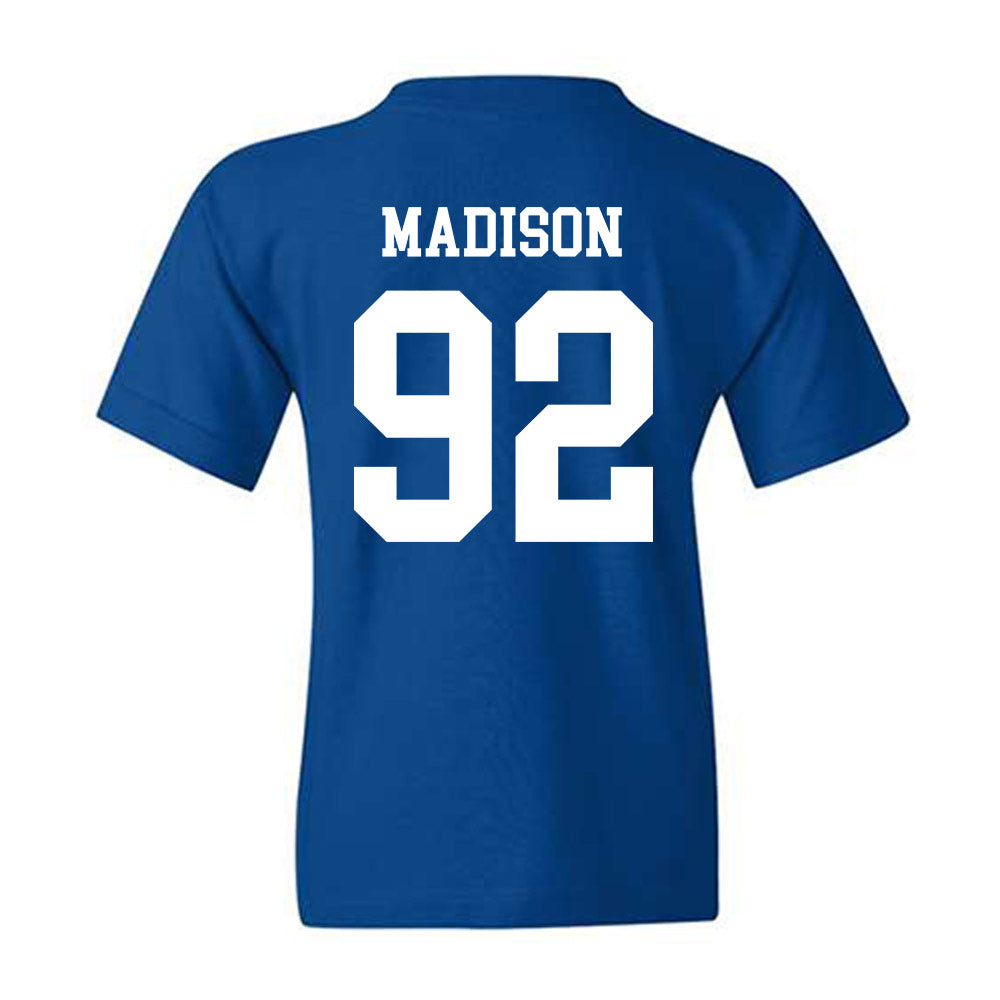 Memphis - NCAA Football : JaQuentin Madison - Classic Fashion Shersey Youth T-Shirt-1