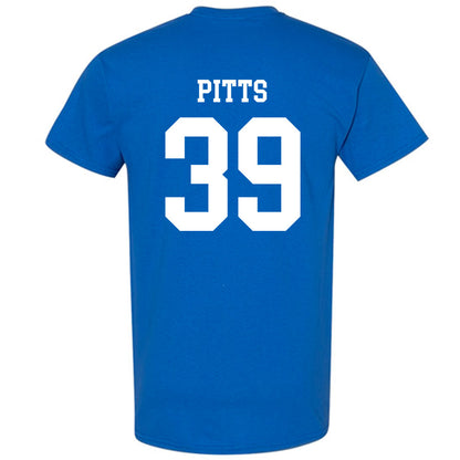 Memphis - NCAA Baseball : Jack Pitts - Classic Fashion Shersey T-Shirt-1