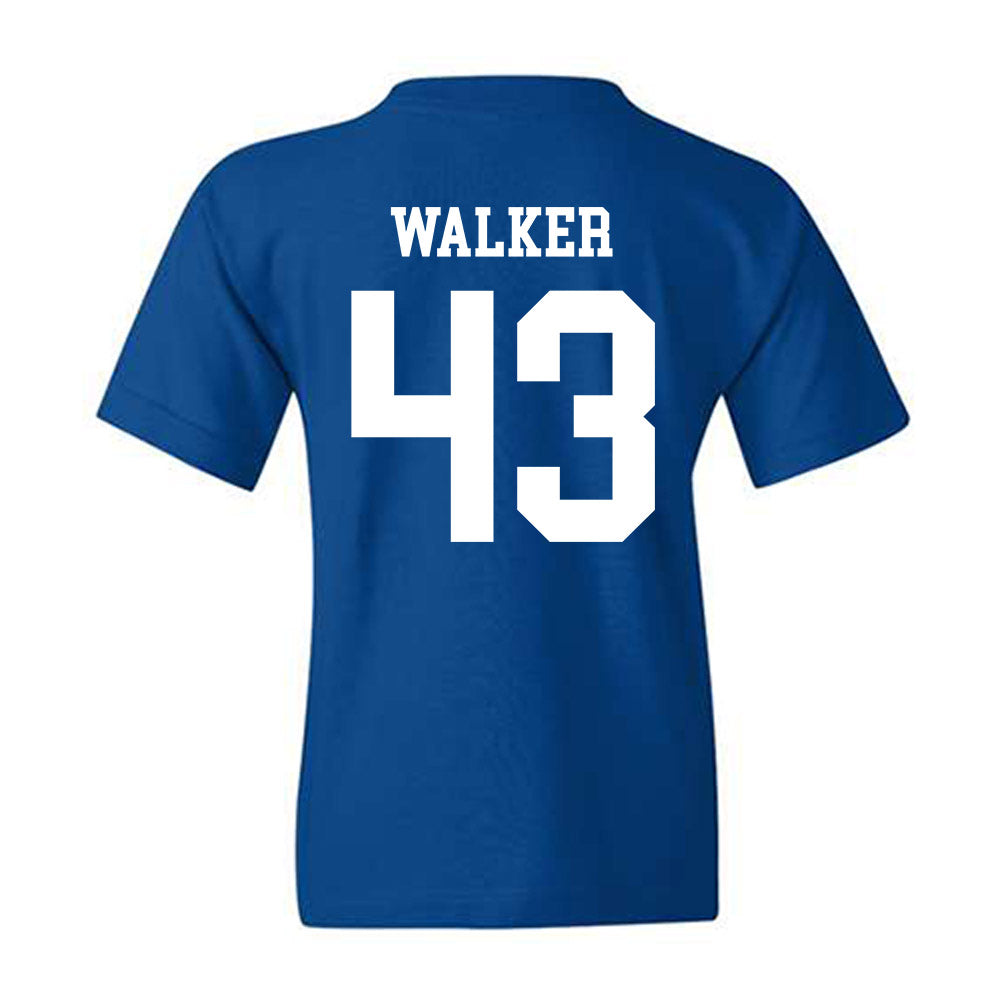 Memphis - NCAA Football : Wolf Walker - Classic Fashion Shersey Youth T-Shirt-1