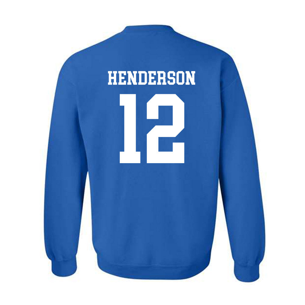Memphis - NCAA Women's Volleyball : Janyah Henderson - Classic Fashion Shersey Crewneck Sweatshirt-1