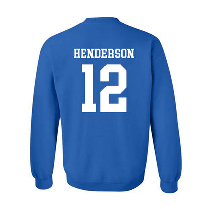 Memphis - NCAA Women's Volleyball : Janyah Henderson - Classic Fashion Shersey Crewneck Sweatshirt-1