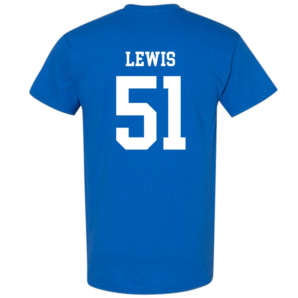 Memphis - NCAA Football : Taccofah Lewis - Classic Fashion Shersey T-Shirt-1