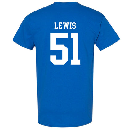 Memphis - NCAA Football : Taccofah Lewis - Classic Fashion Shersey T-Shirt-1