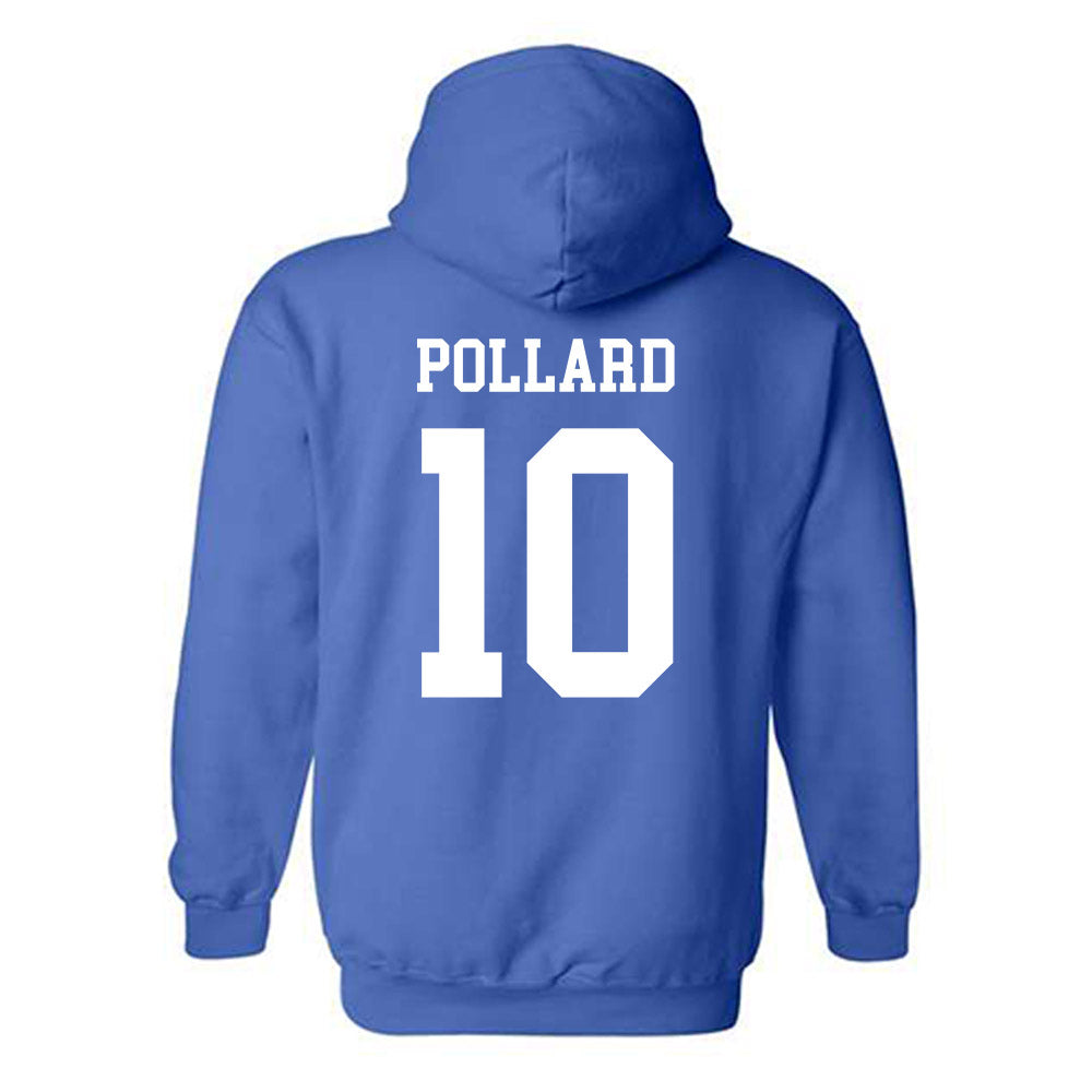 Memphis - NCAA Football : Myles Pollard - Classic Fashion Shersey Hooded Sweatshirt-1