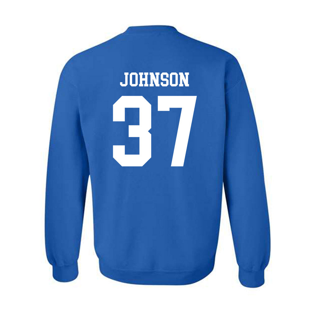 Memphis - NCAA Football : Jacory Johnson - Classic Fashion Shersey Crewneck Sweatshirt-1
