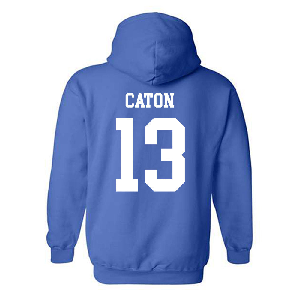 Memphis - NCAA Softball : Taylor Caton - Classic Fashion Shersey Hooded Sweatshirt-1