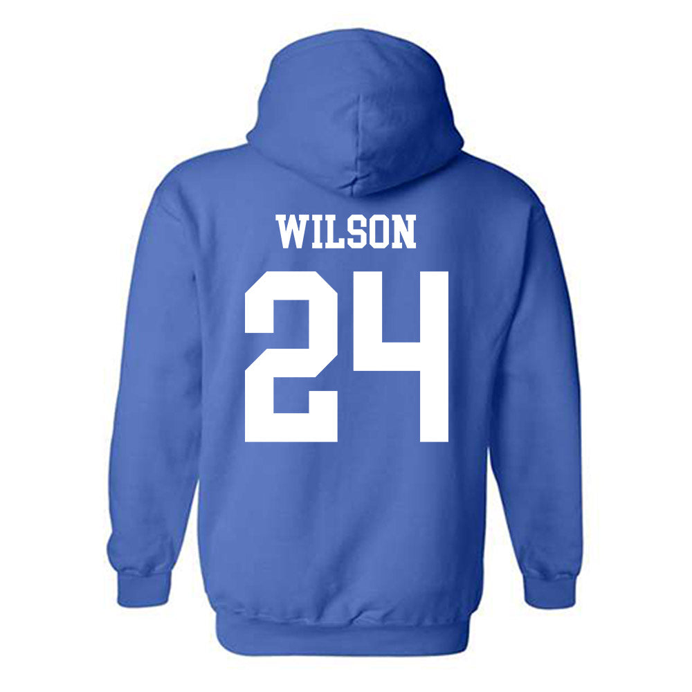 Memphis - NCAA Football : Kamari Wilson - Classic Fashion Shersey Hooded Sweatshirt-1
