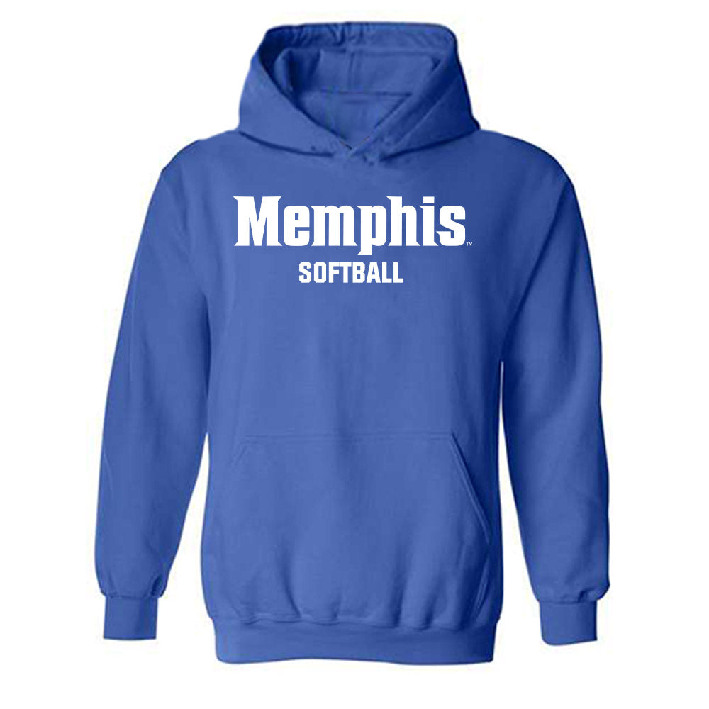 Memphis - NCAA Softball : Avery Stutts - Classic Fashion Shersey Hooded Sweatshirt-0